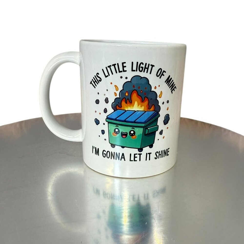 NEW This Little Light of Mine Dumpster Coffee Mug